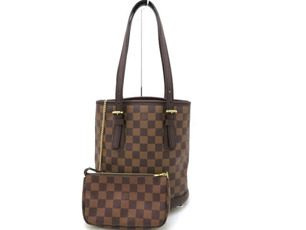 LOUIS VUITTON Bag Tote Mare Damier